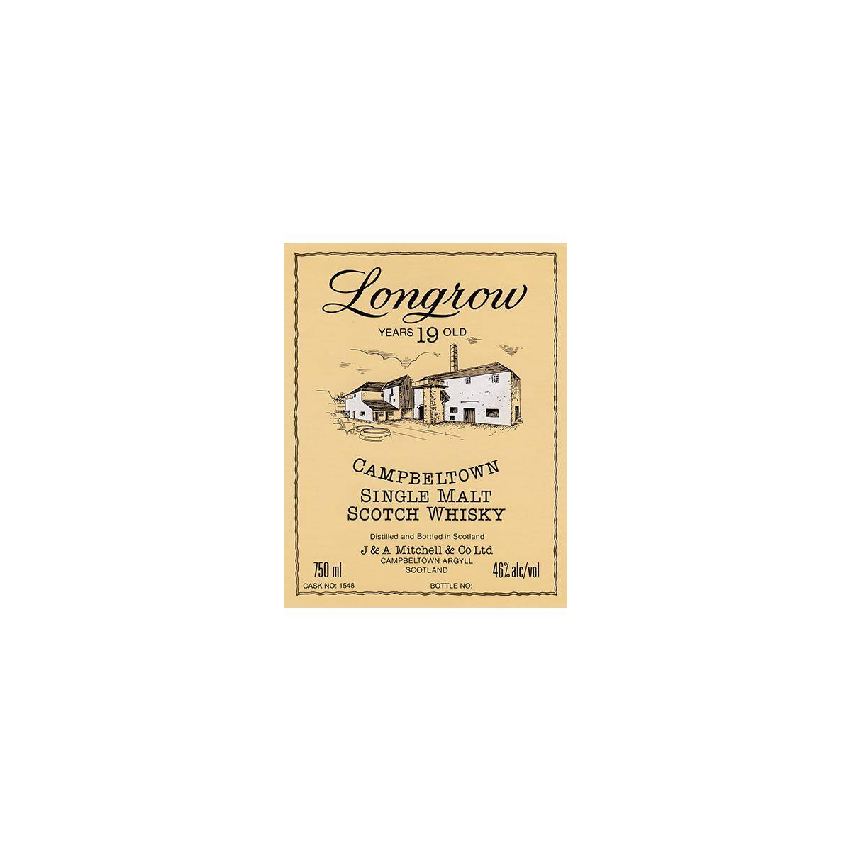 Longrow 19 Years Single Malt Whisky