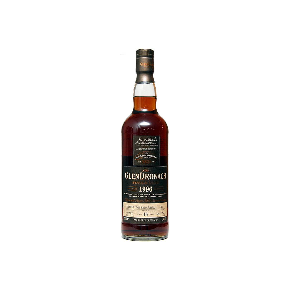 GlenDronach Single Cask 1996 16 Years Single Malt Whisky