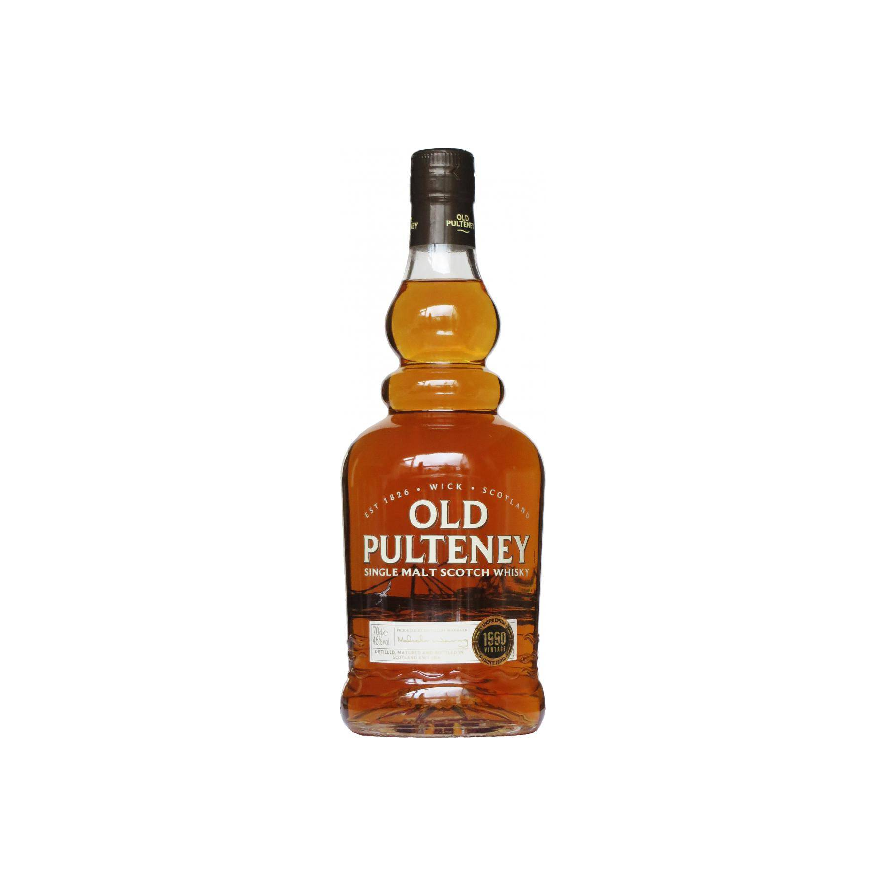 Old Pulteney 1990 23 Years Single Malt Whisky