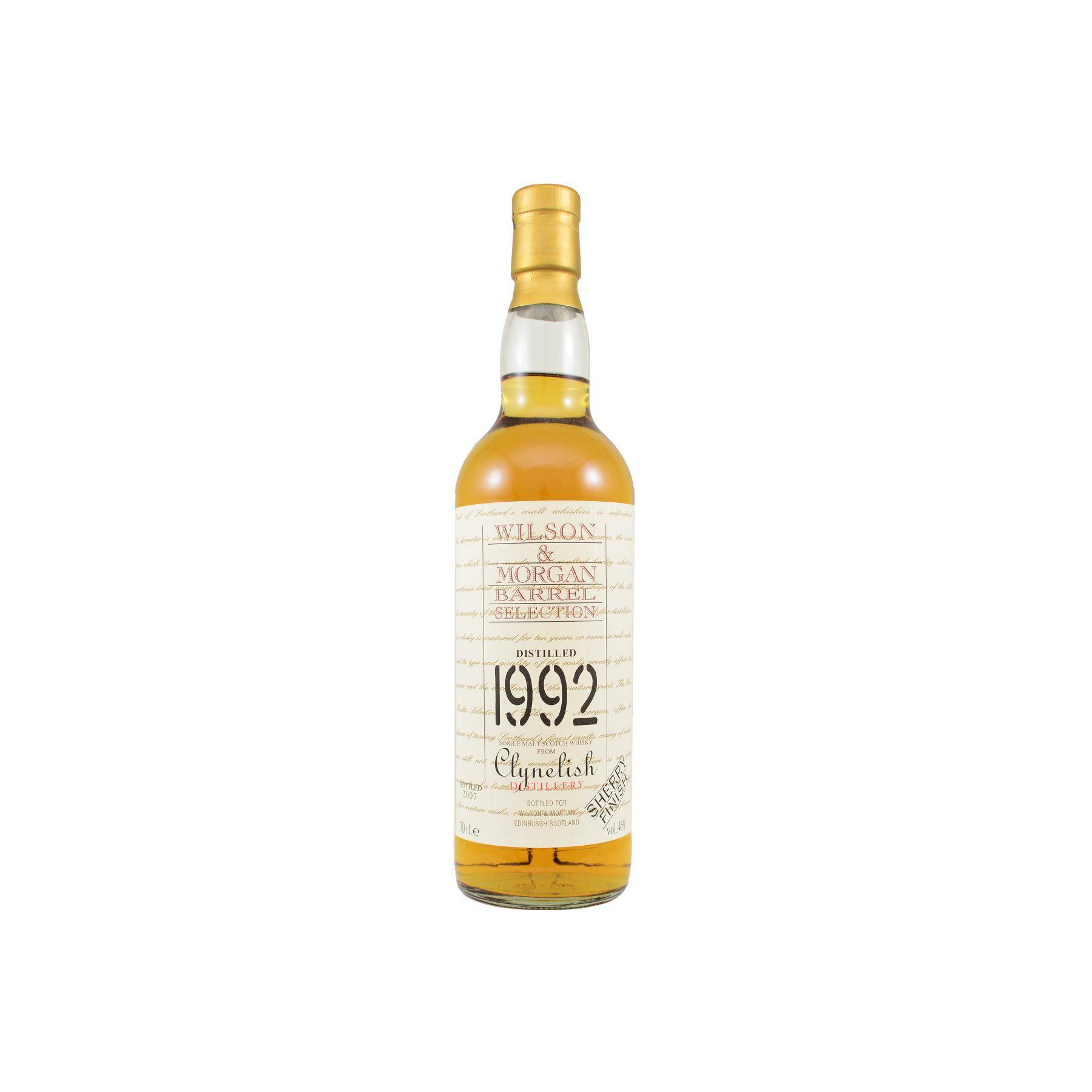 Clynelish Barrel Selection 1992 15 Years Single Malt Whisky