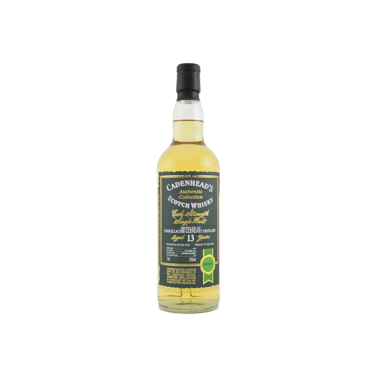 Craigellachie Authentic Collection 1999 13 Years Single Malt Whisky