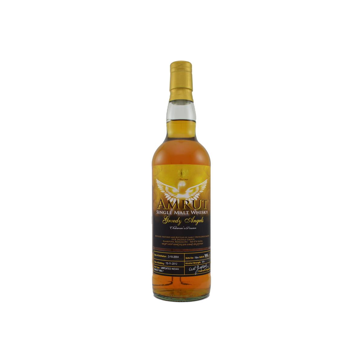 Amrut 2004 8 Years Single Malt Whisky