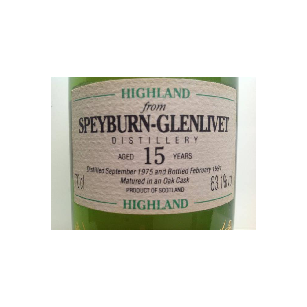 Spey Authentic Collection 1975 15 Years Single Malt Whisky 2
