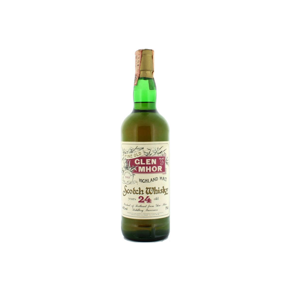 Glen Mhor 1963 24 Years Single Malt Whisky