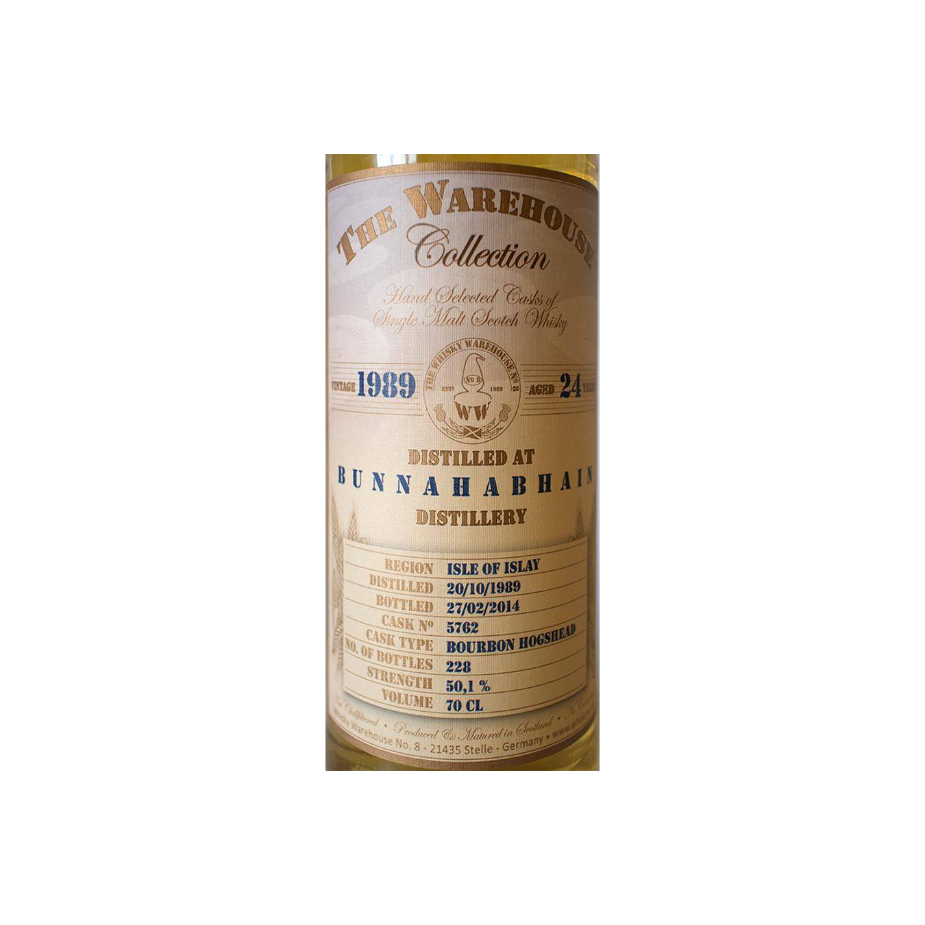 Bunnahabhain 1989 24 Years Single Malt Whisky 2