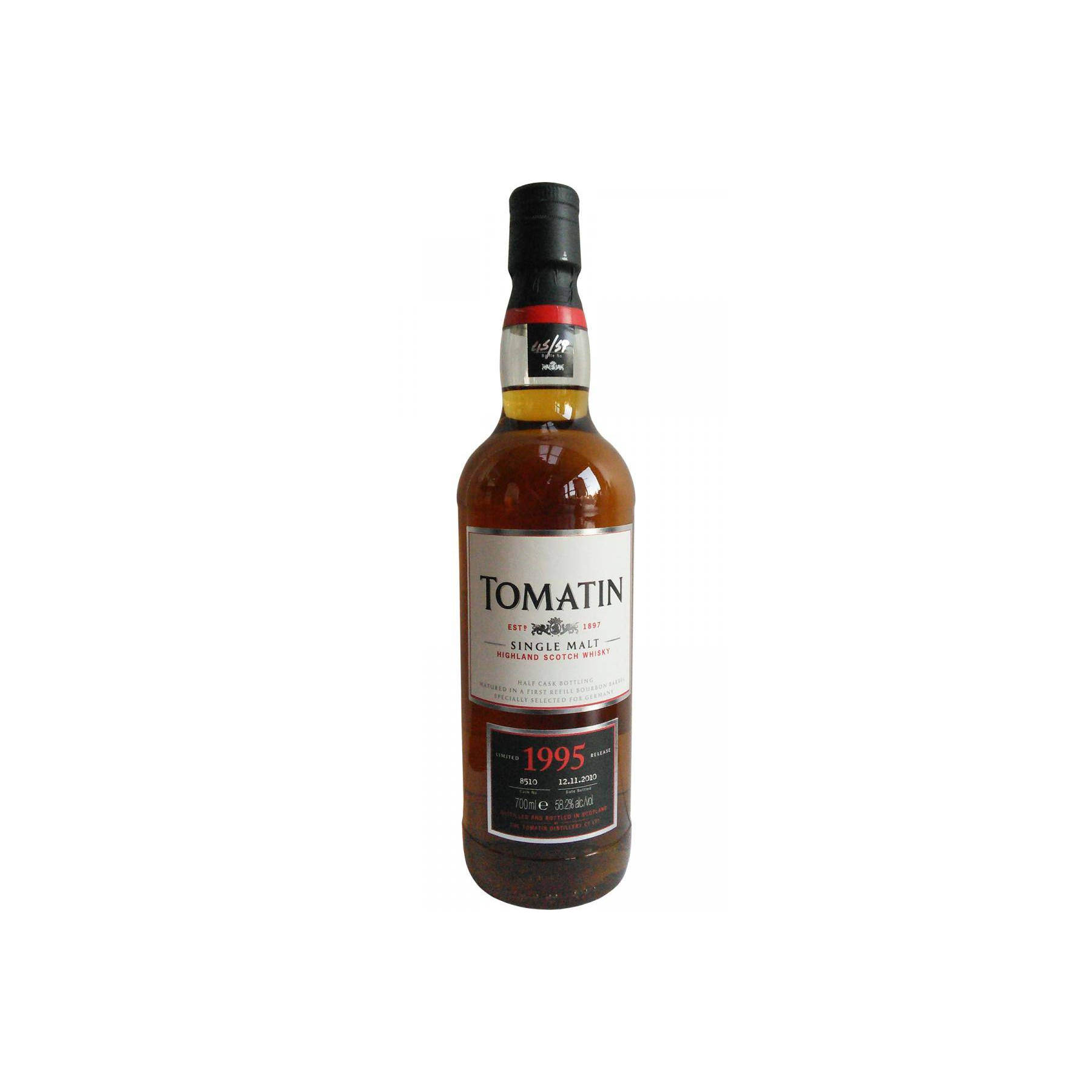 Tomatin 1995 14 Years Single Malt Whisky