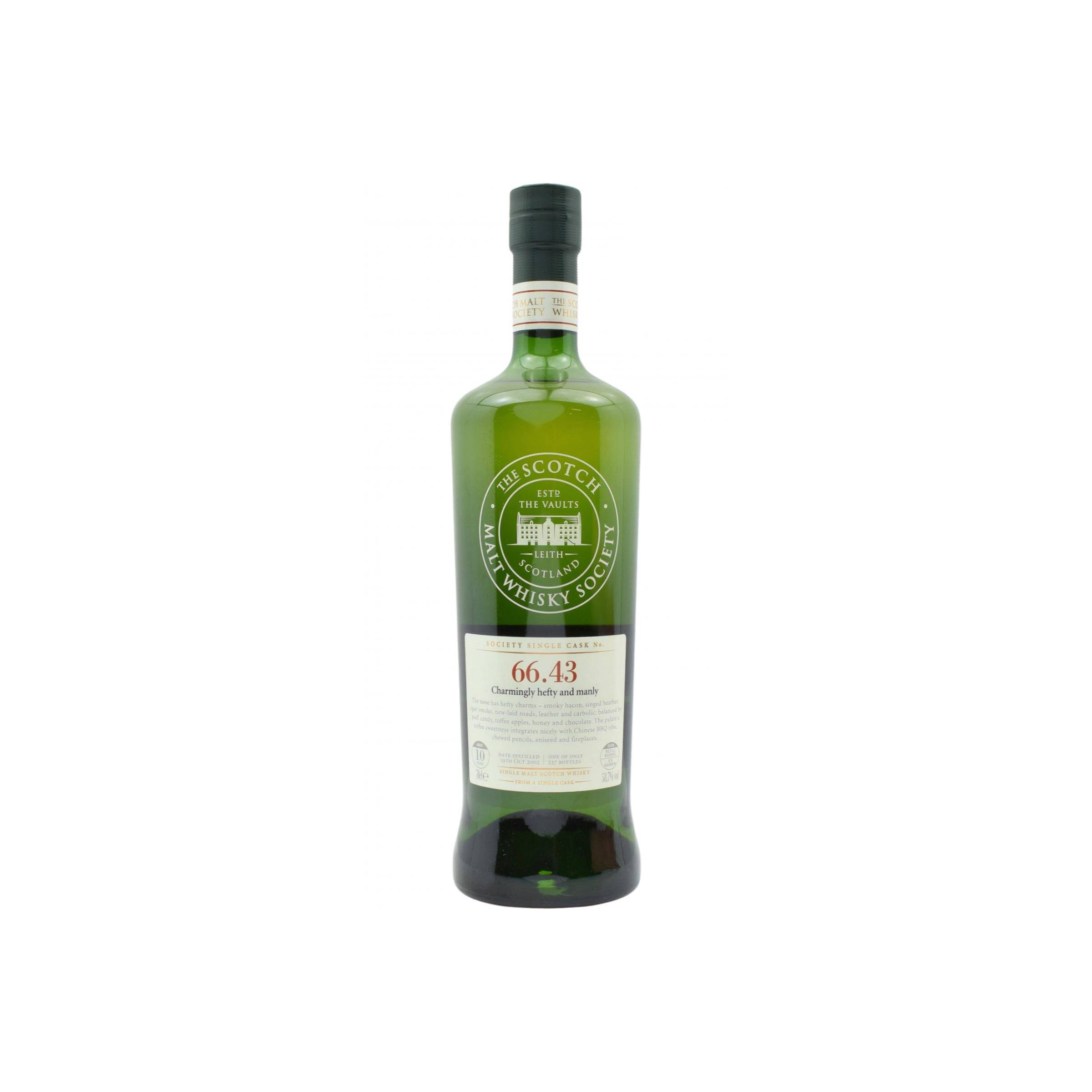 The Scotch Malt Whisky Society 2002 10 Years Single Malt Whisky