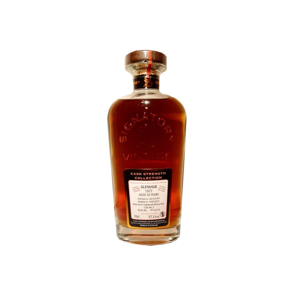 Glenugie Cask Strength Collection 1977 33 Years Single Malt Whisky