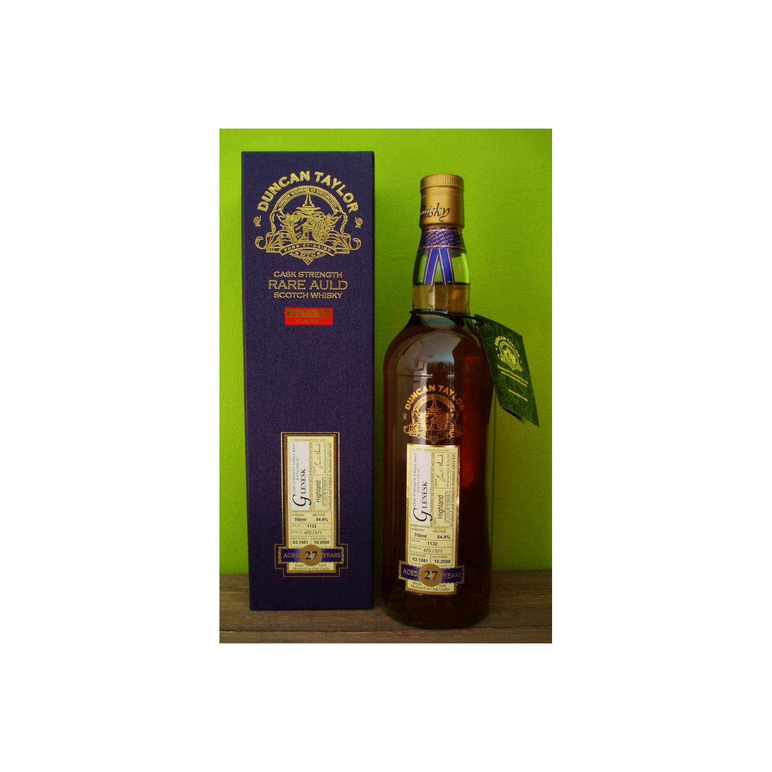The Scotch Malt Whisky Society Rare Auld 1981 27 Years Single Malt Whisky 2