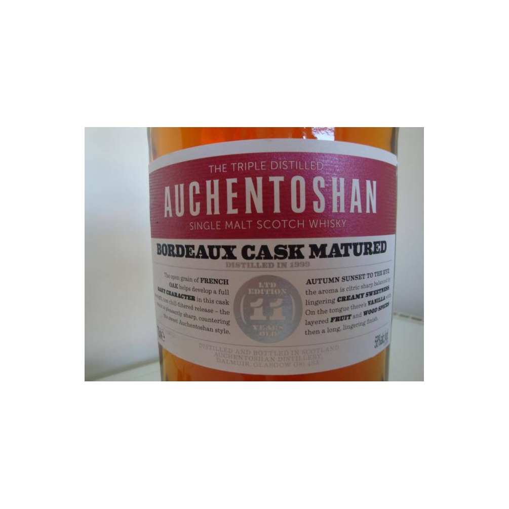 Auchentoshan 1999 11 Years Single Malt Whisky 2