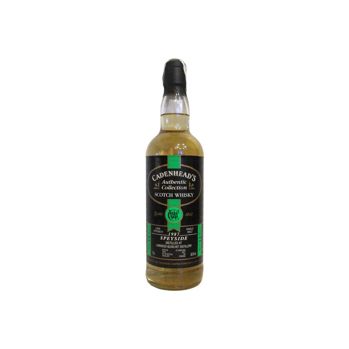 Linkwood Authentic Collection 1987 14 Years Single Malt Whisky