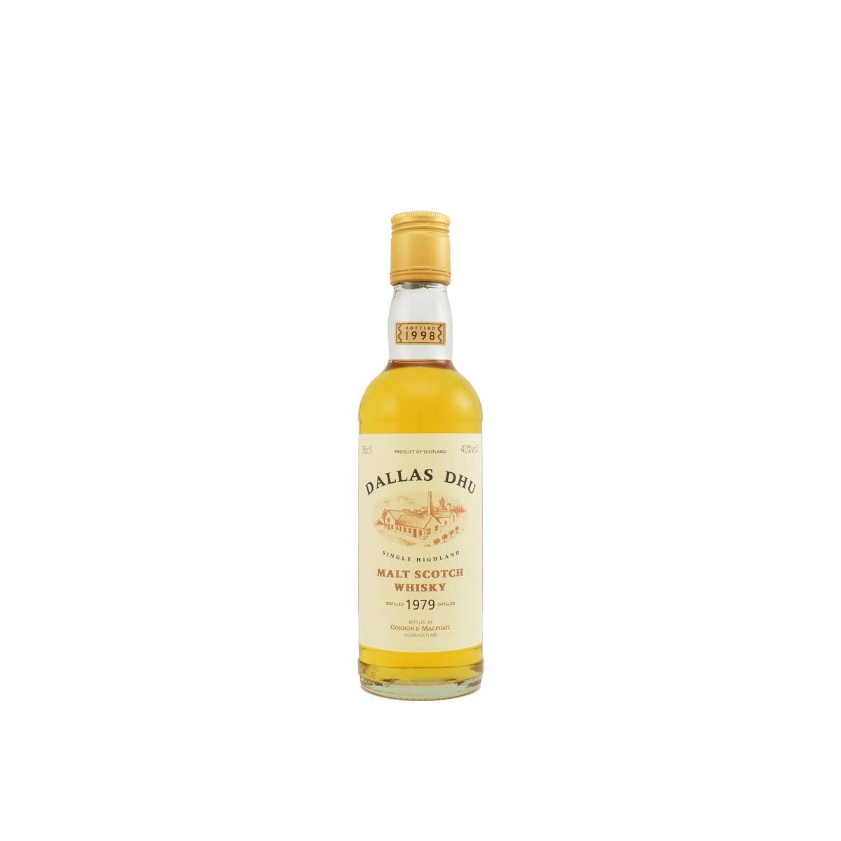 Dallas Dhu Licensed Bottling 1979 19 Years Single Malt Whisky