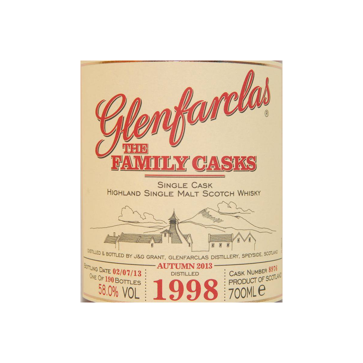 Glenfarclas 1998 14 Years Single Malt Whisky 2