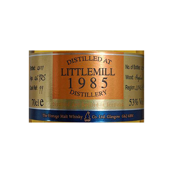 Littlemill The Cooper's Choice 1985 26 Years Single Malt Whisky 3