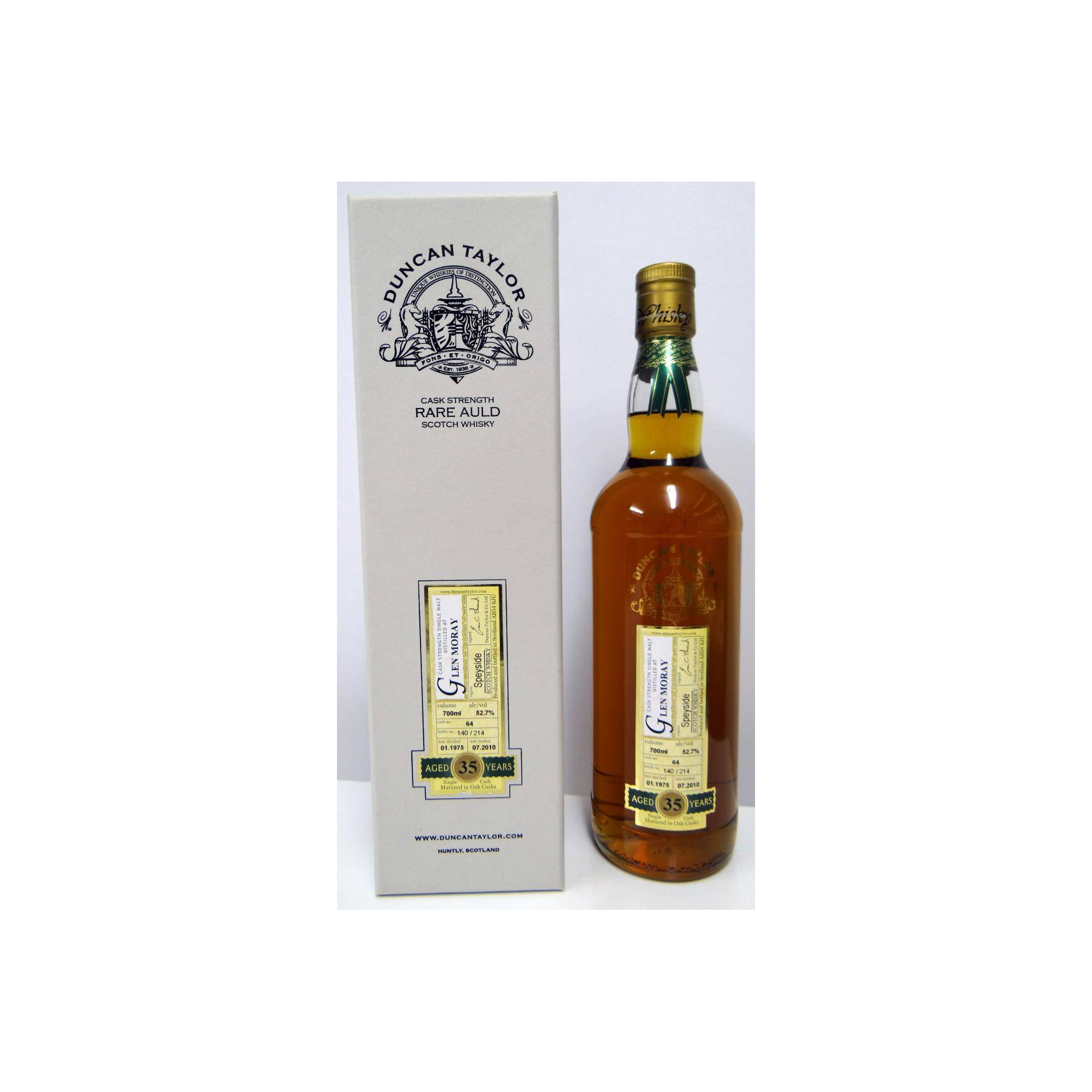 Glen Moray Rare Auld 1975 35 Years Single Malt Whisky 2