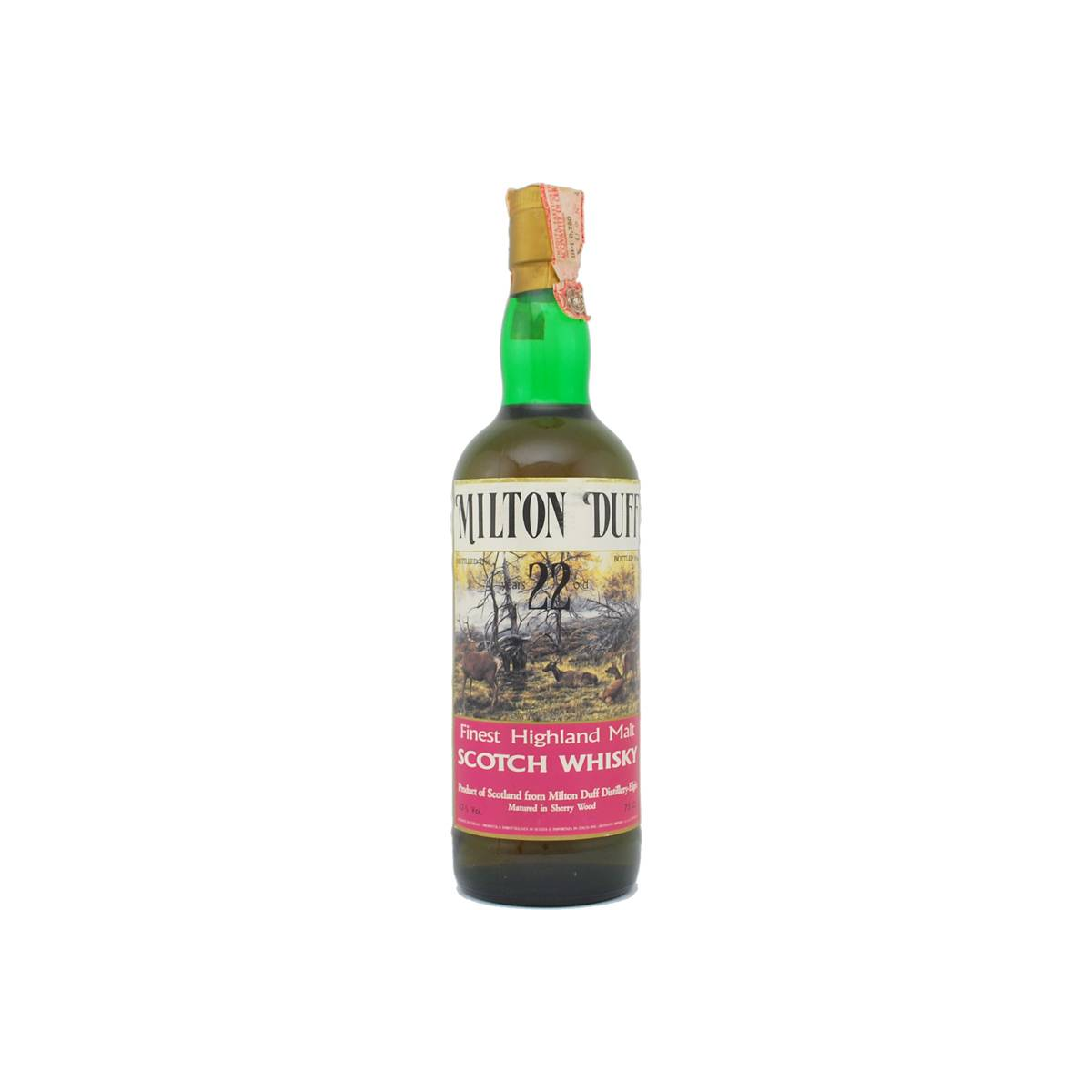 Miltonduff 1966 22 Years Single Malt Whisky