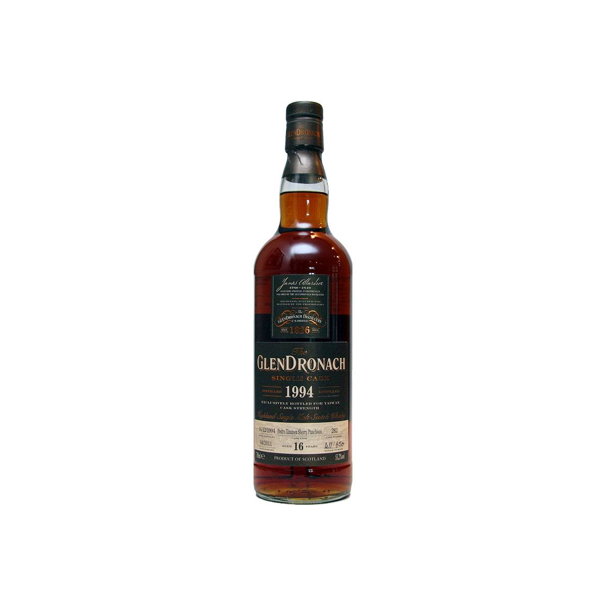 GlenDronach Single Cask 1994 16 Years Single Malt Whisky