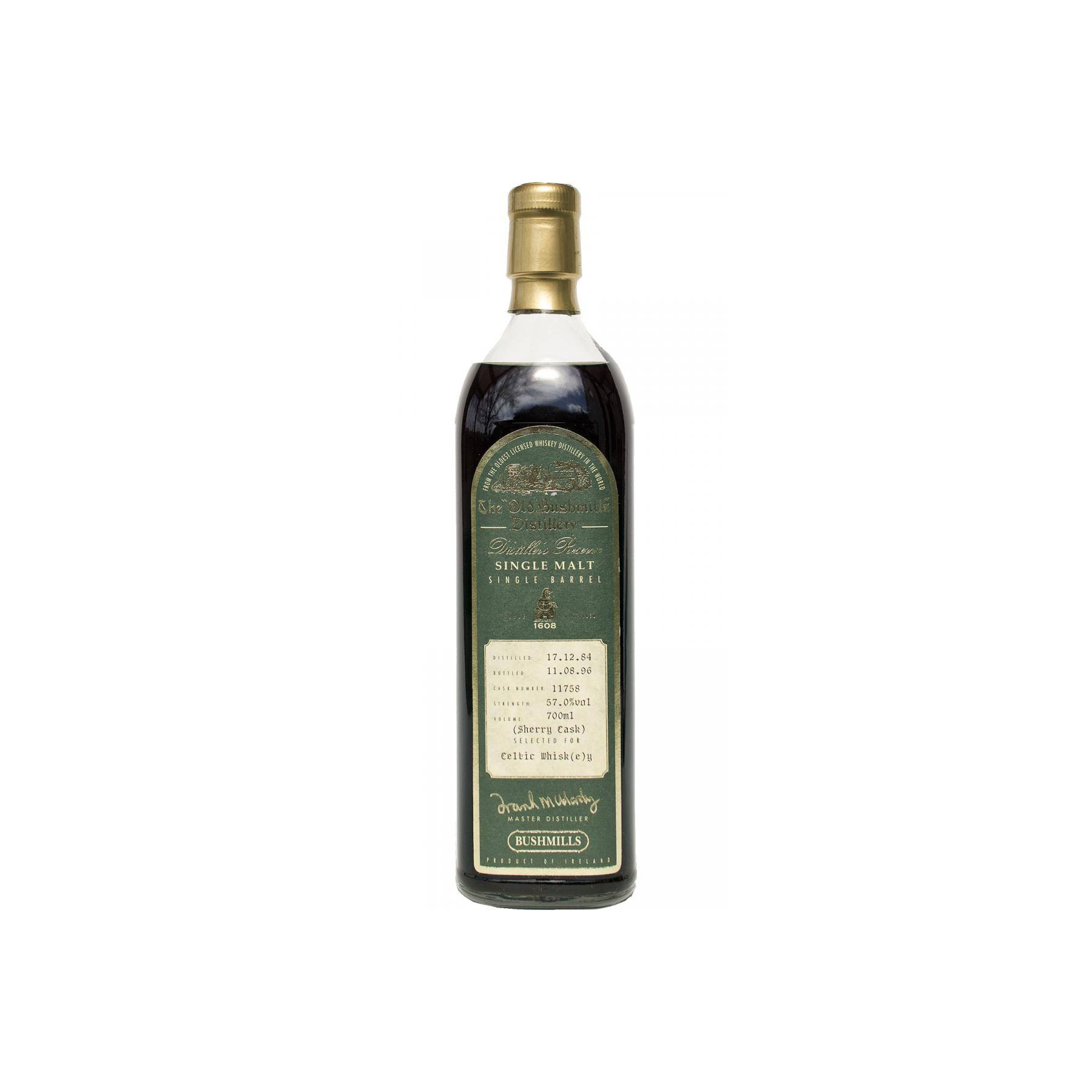 Bushmills Single Cask 1984 11 Years Single Malt Whisky