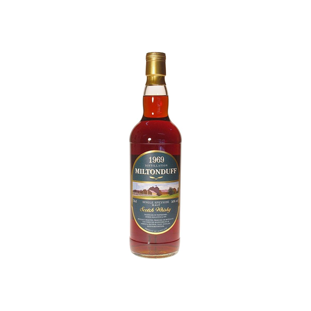 Miltonduff 1969 39 Years Single Malt Whisky
