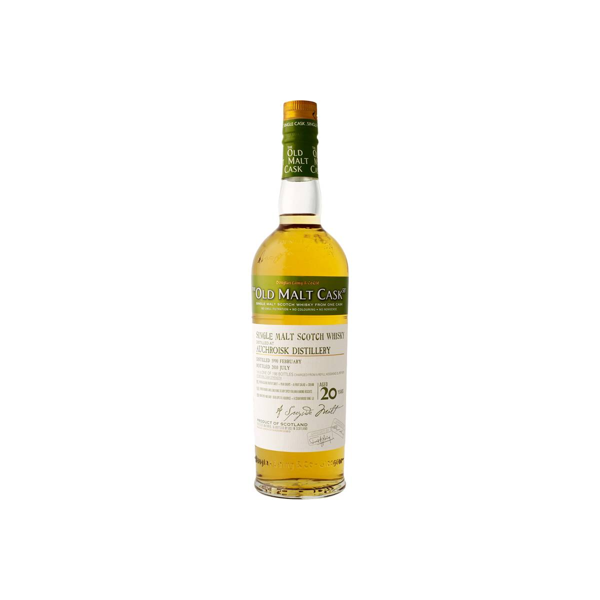 Auchroisk Old Malt Cask 1990 20 Years Single Malt Whisky