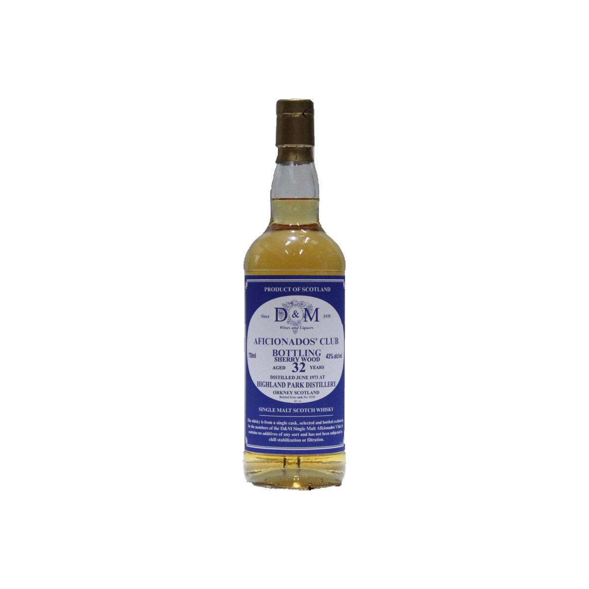 Highland Park 1973 32 Years Single Malt Whisky