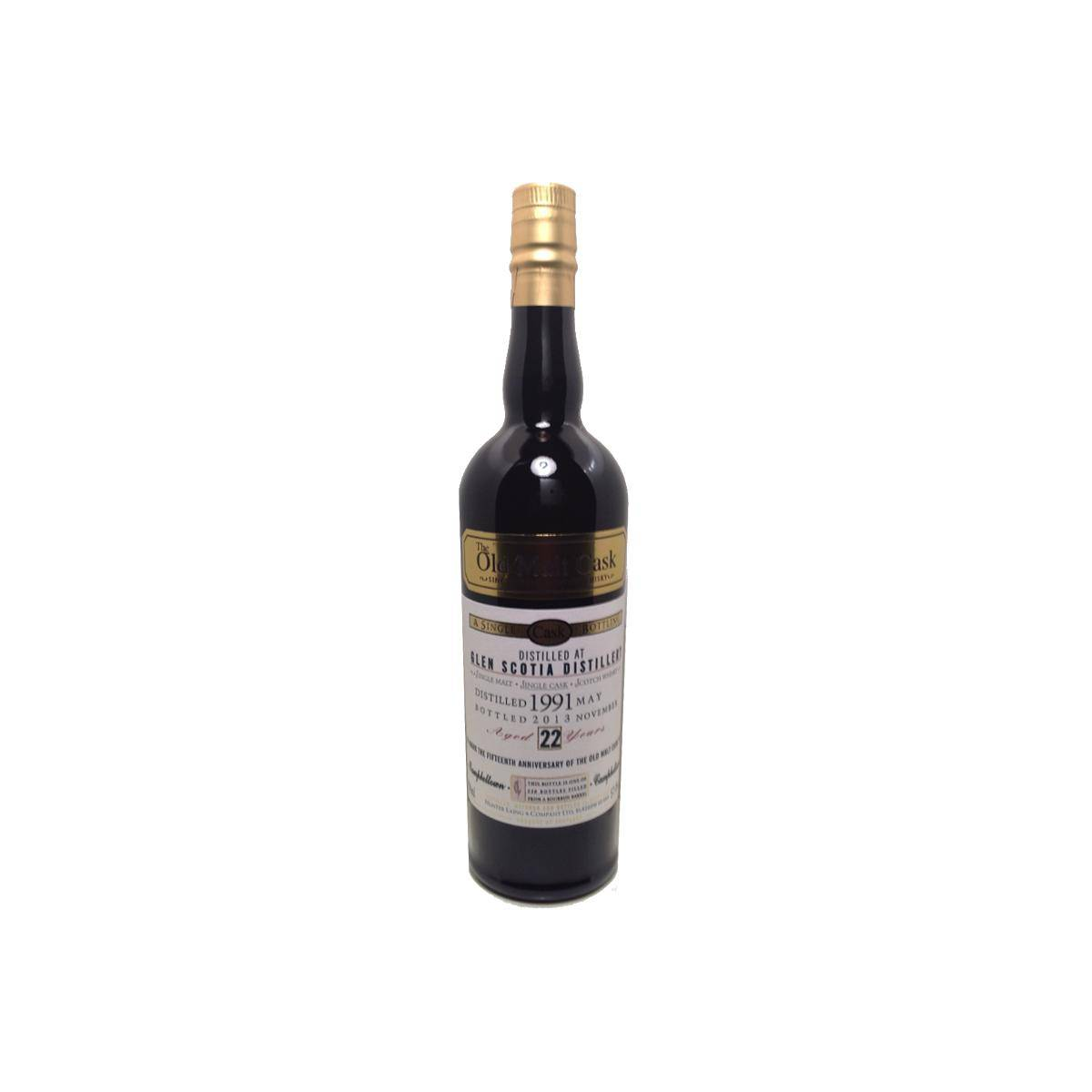 Glen Scotia 1991 22 Years Single Malt Whisky