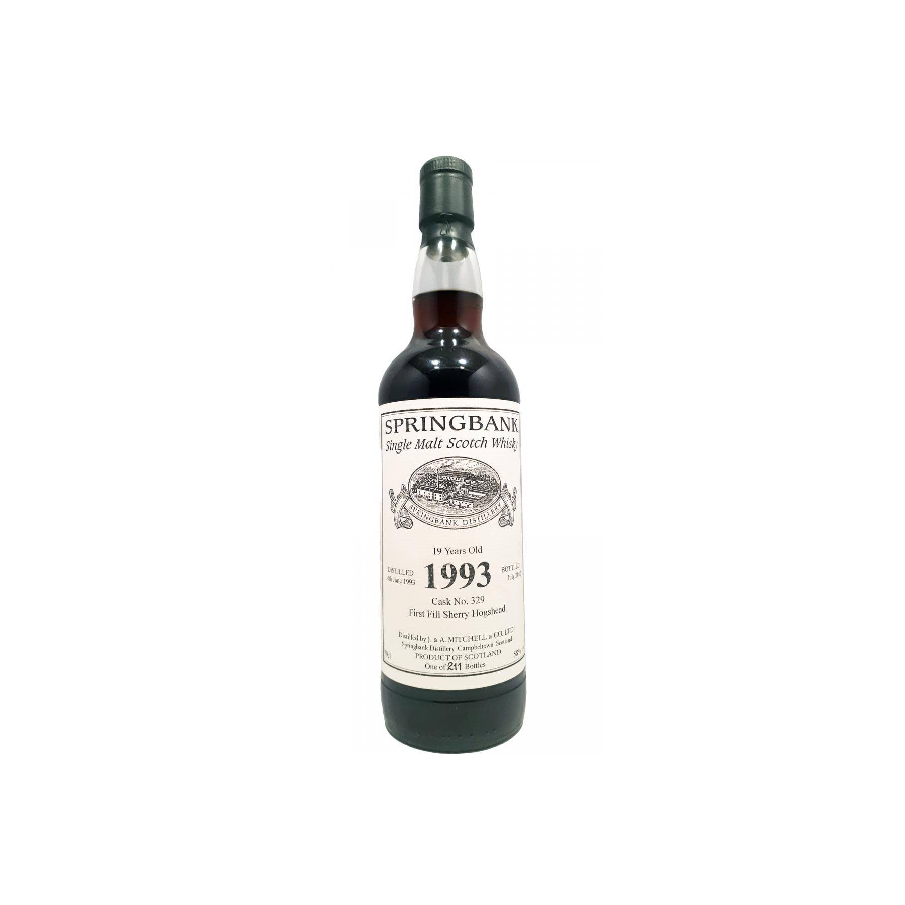 Springbank Private Cask 1993 19 Years Single Malt Whisky