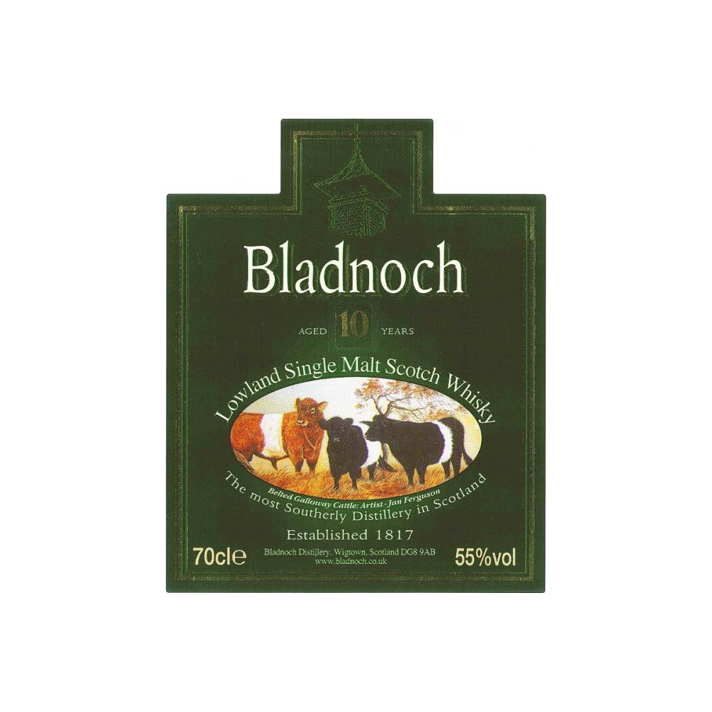 Bladnoch 10 Years Single Malt Whisky