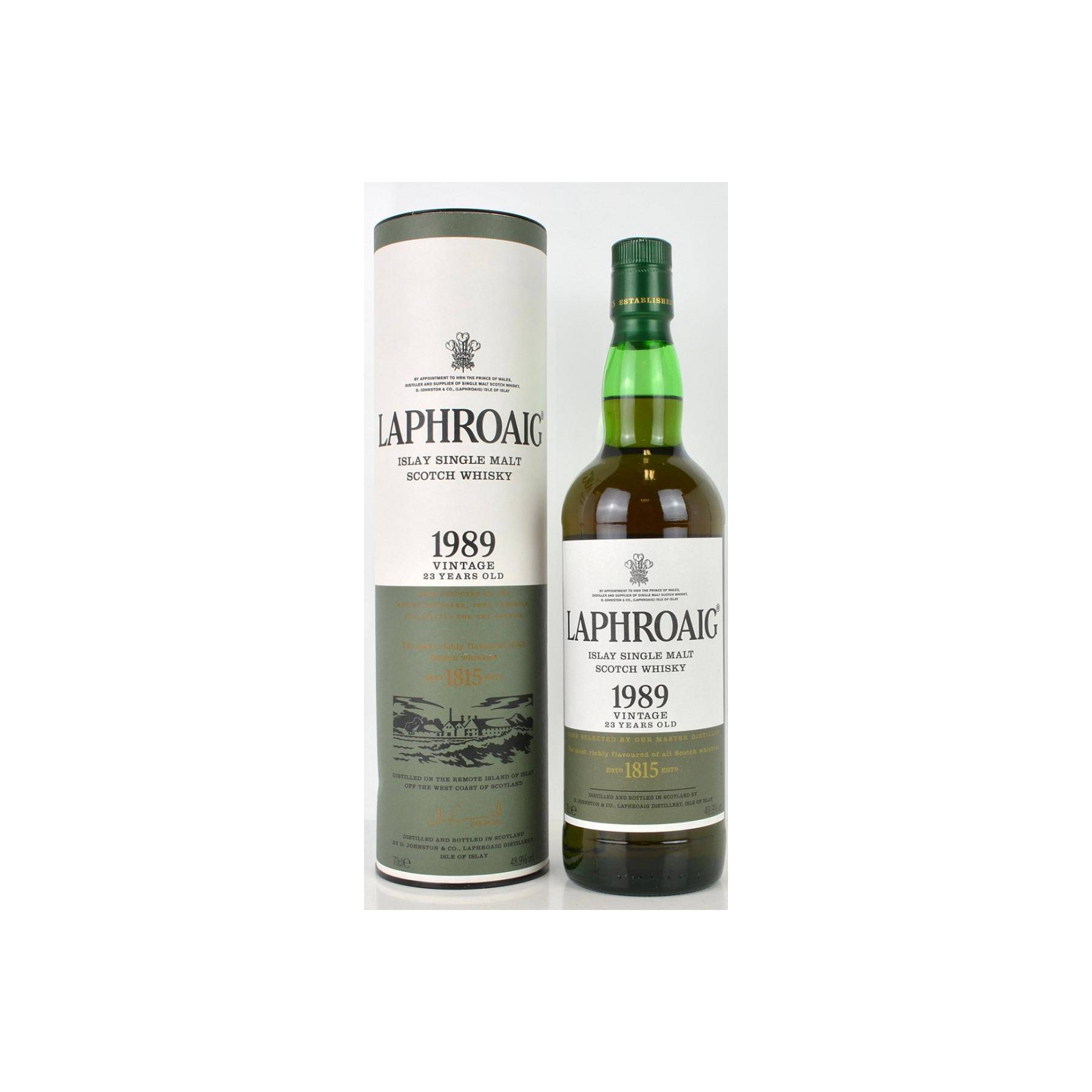 Laphroaig 1989 23 Years Single Malt Whisky 2