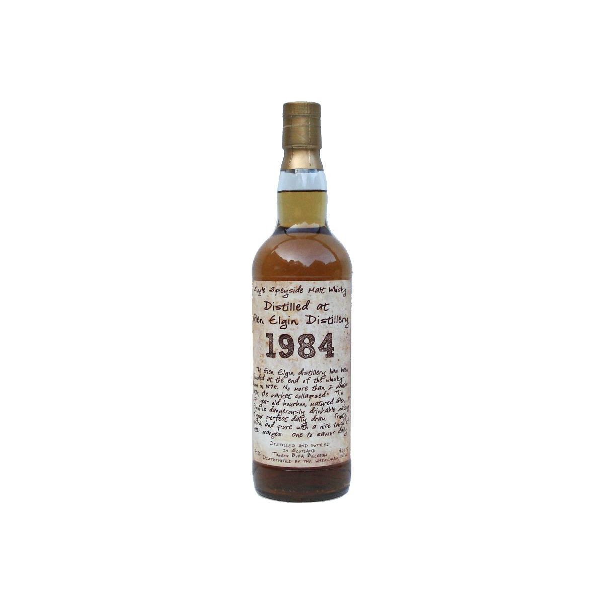 Glen Elgin 1984 27 Years Single Malt Whisky