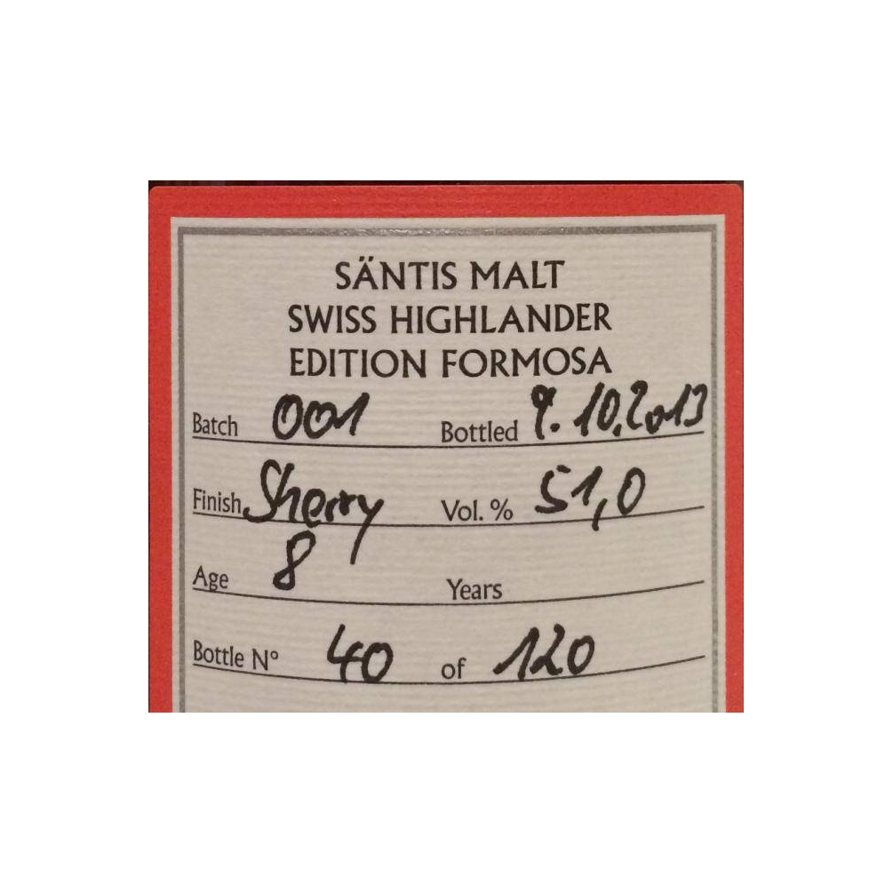 Säntis Malt 8 Years Single Malt Whisky 2