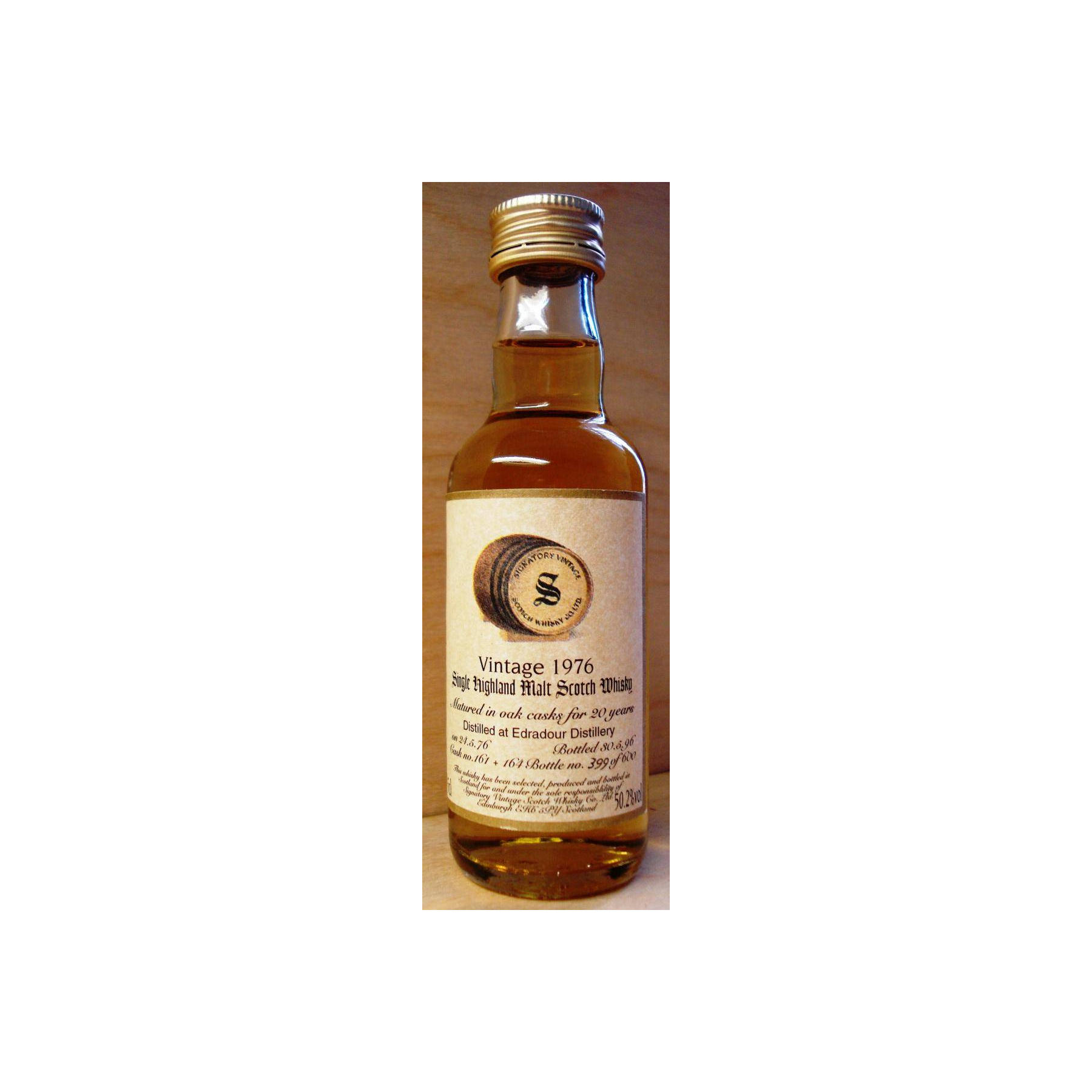 Edradour 1976 20 Years Single Malt Whisky 2