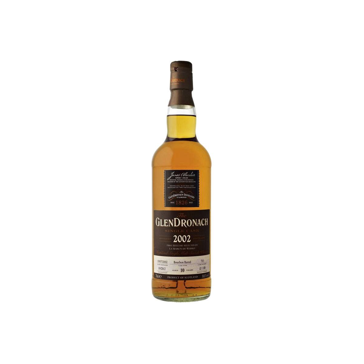 GlenDronach Single Cask 2002 10 Years Single Malt Whisky