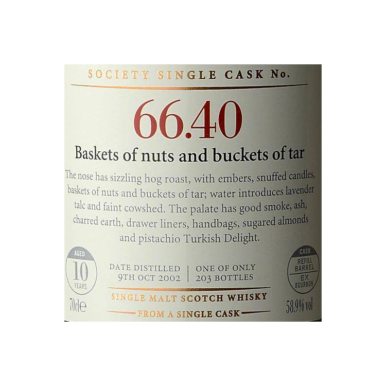 The Scotch Malt Whisky Society 2002 10 Years Single Malt Whisky 2