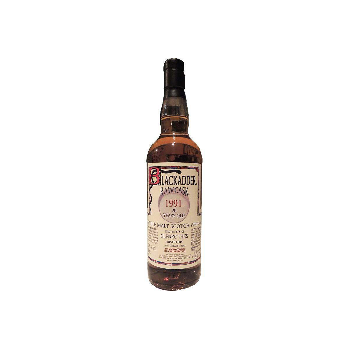 The Glenrothes Raw Cask 1991 20 Years Single Malt Whisky 2