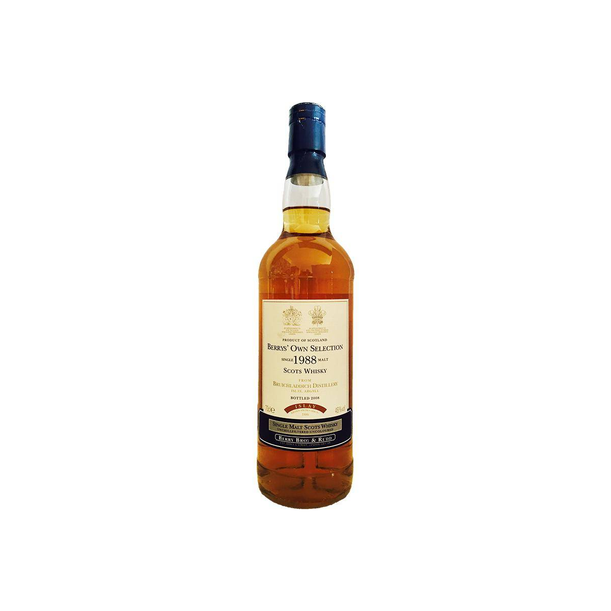 Bruichladdich 1988 20 Years Single Malt Whisky