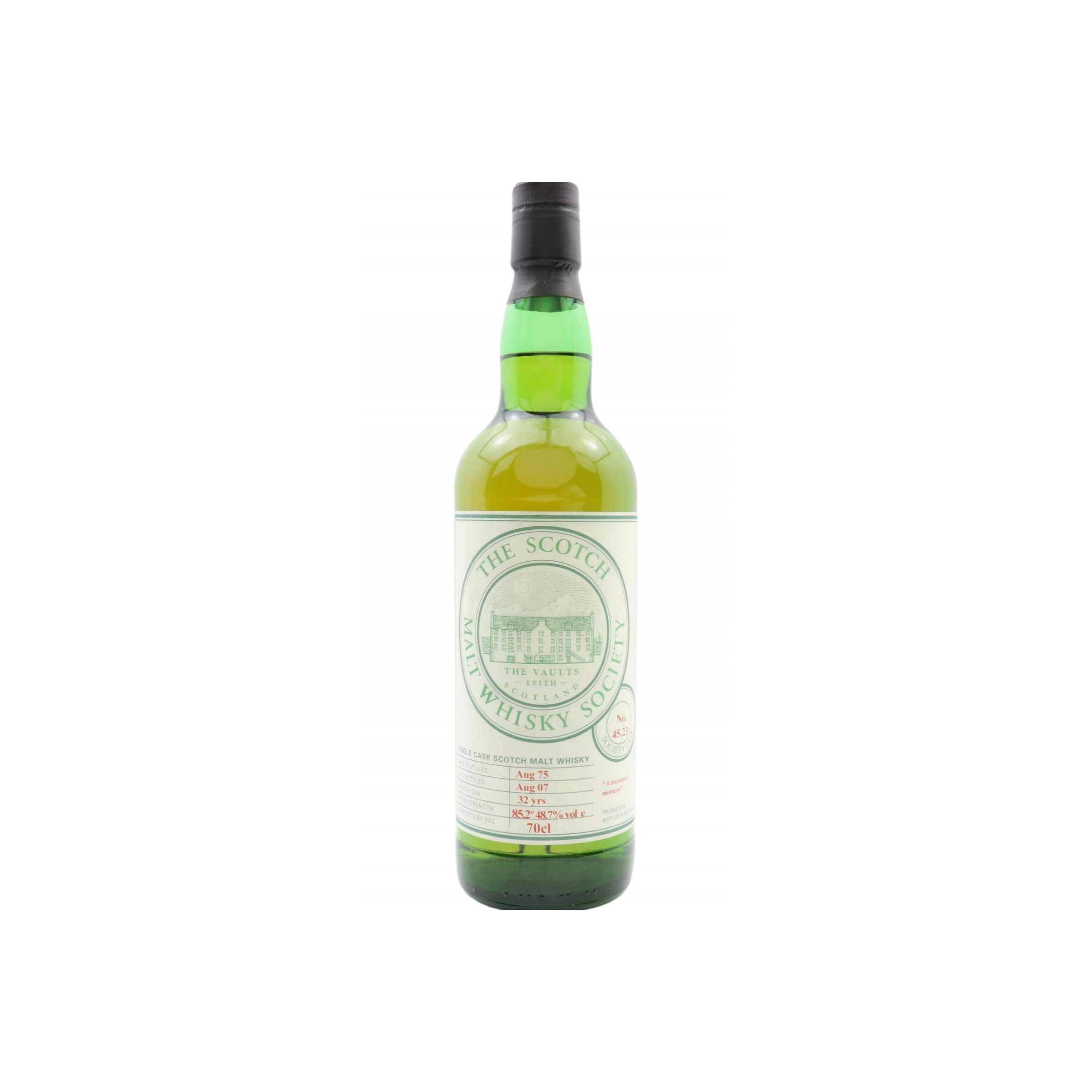 The Scotch Malt Whisky Society 1975 32 Years Single Malt Whisky
