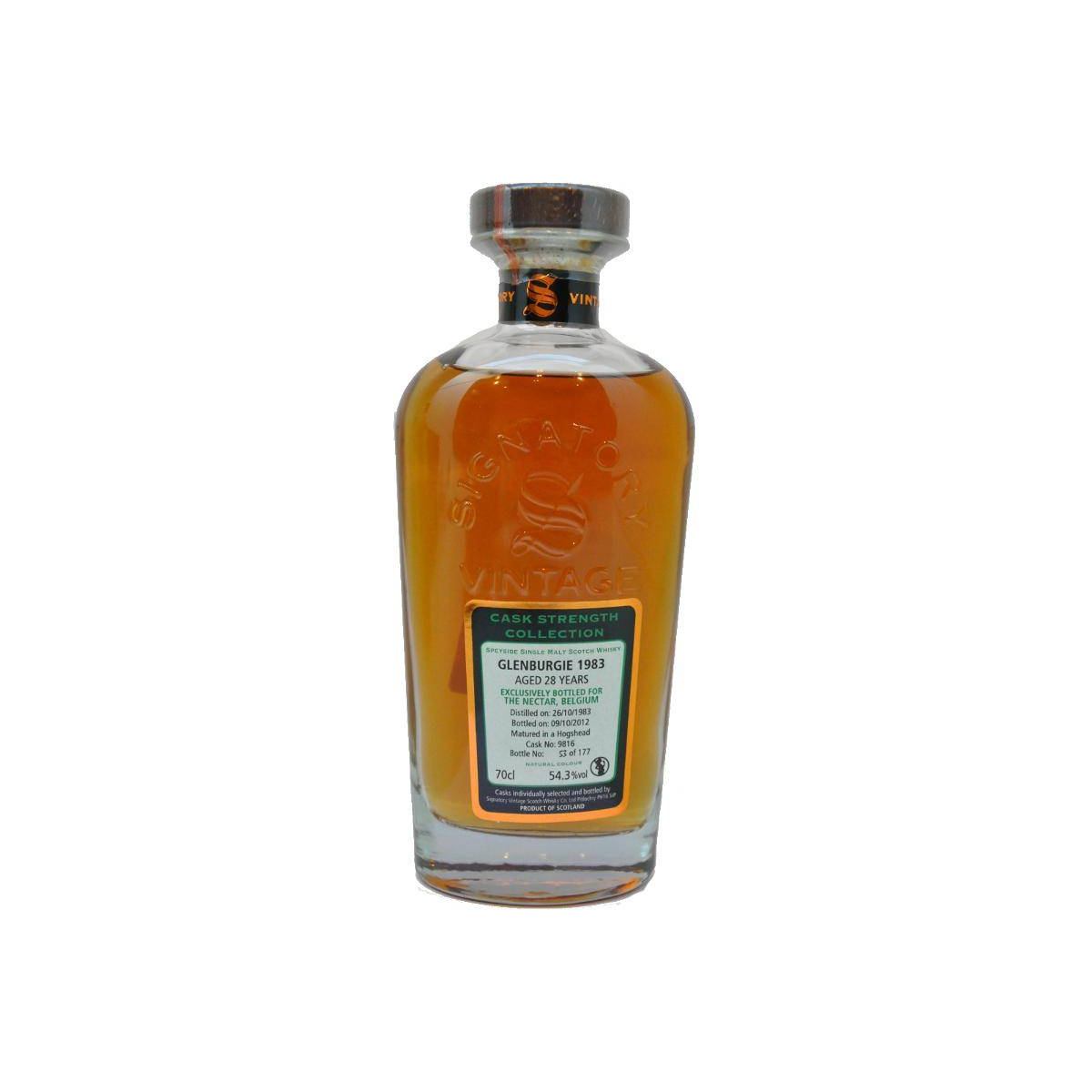 Glenburgie Cask Strength Collection 1983 28 Years Single Malt Whisky