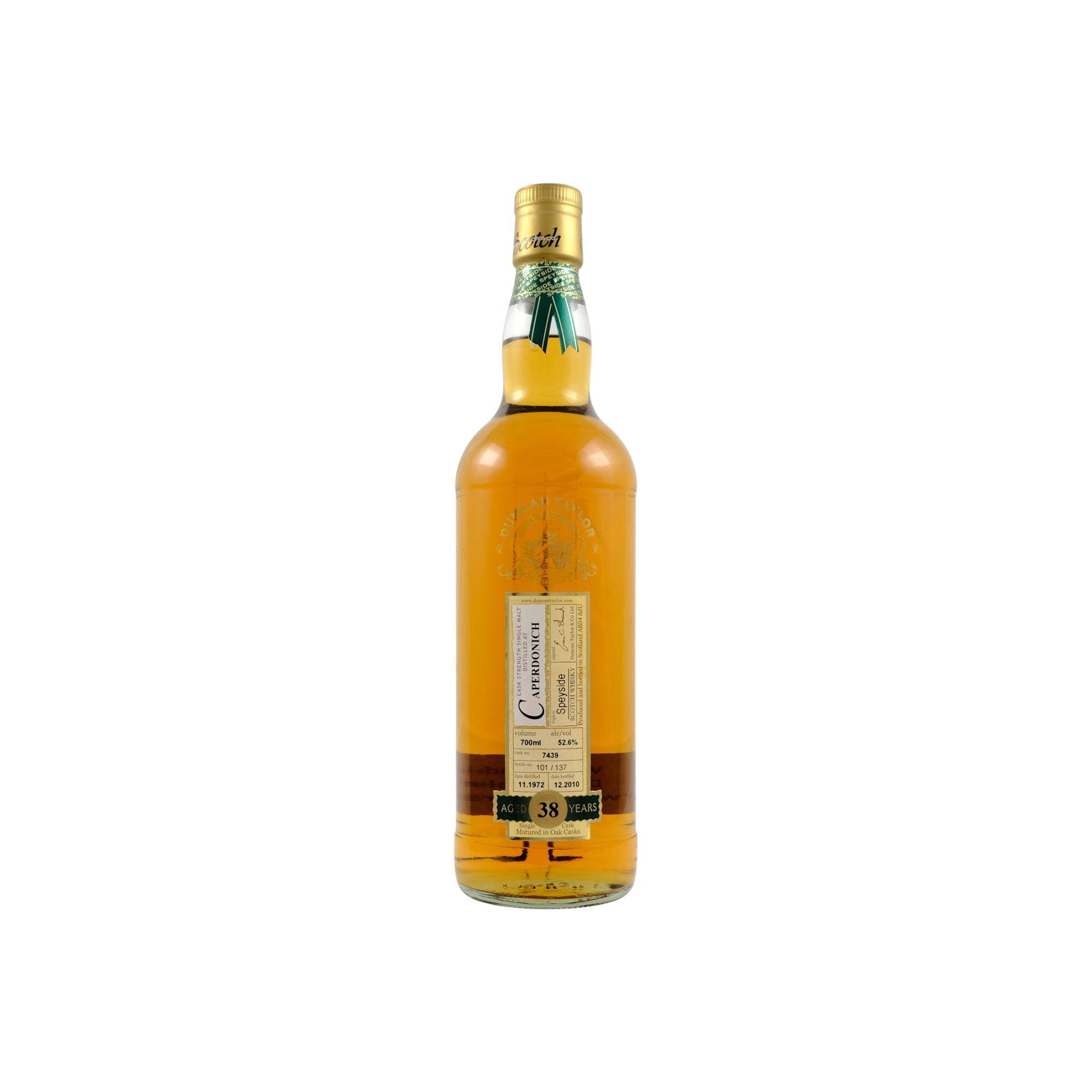 Caperdonich Rare Auld 1972 38 Years Single Malt Whisky