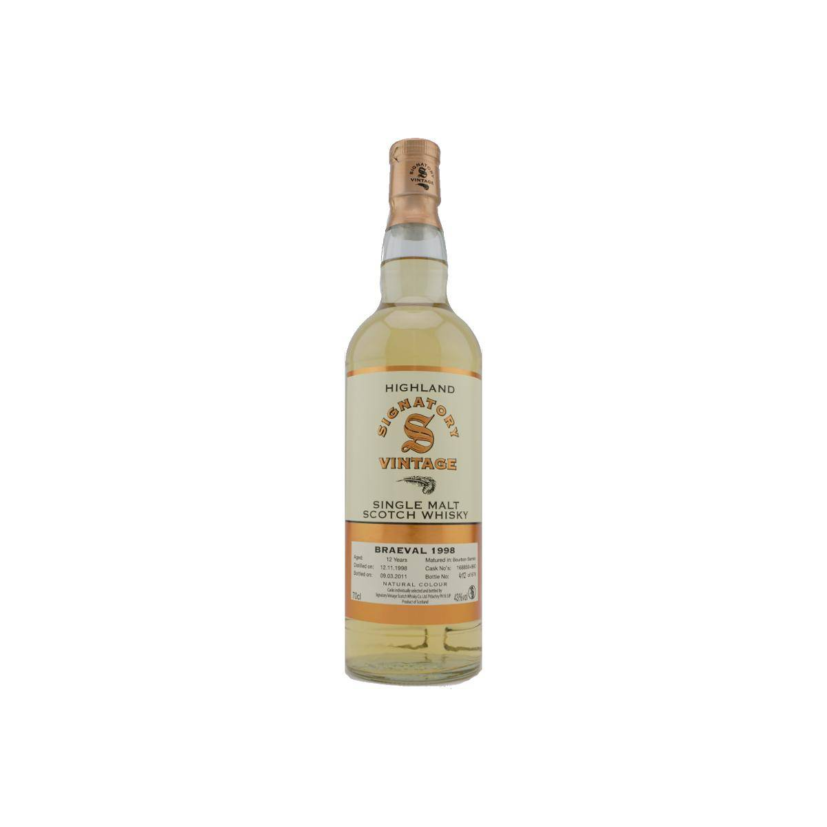 Braeval Vintage Collection 1998 12 Years Single Malt Whisky