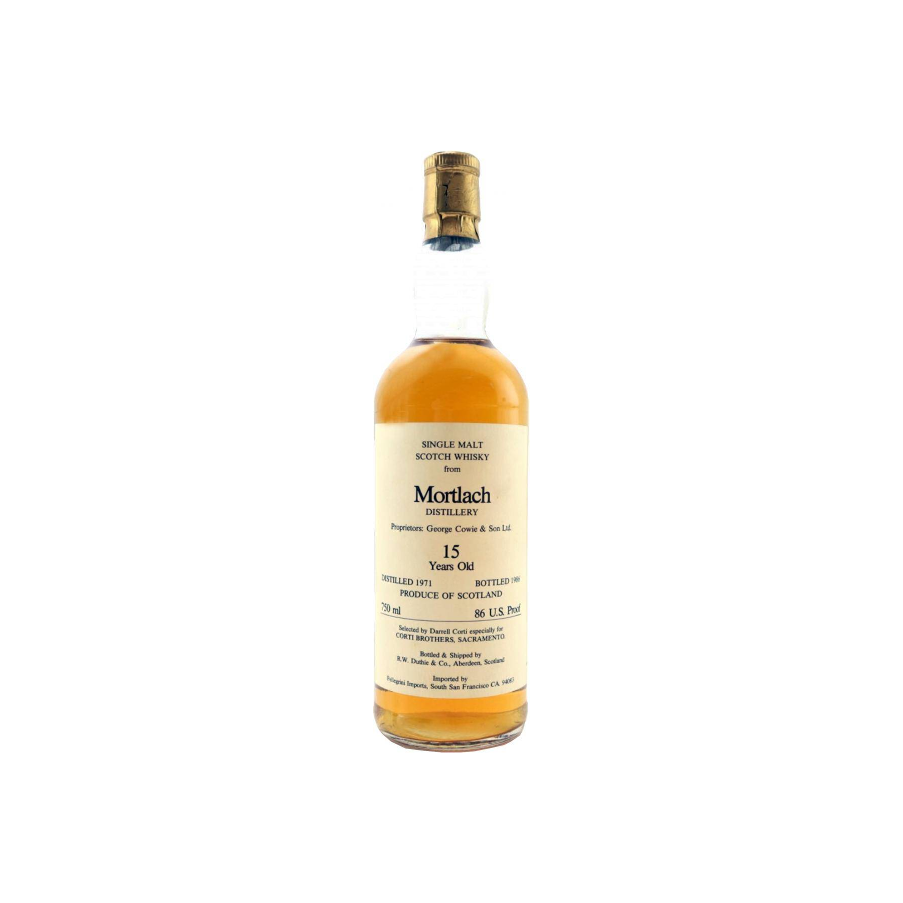 Mortlach 1971 15 Years Single Malt Whisky