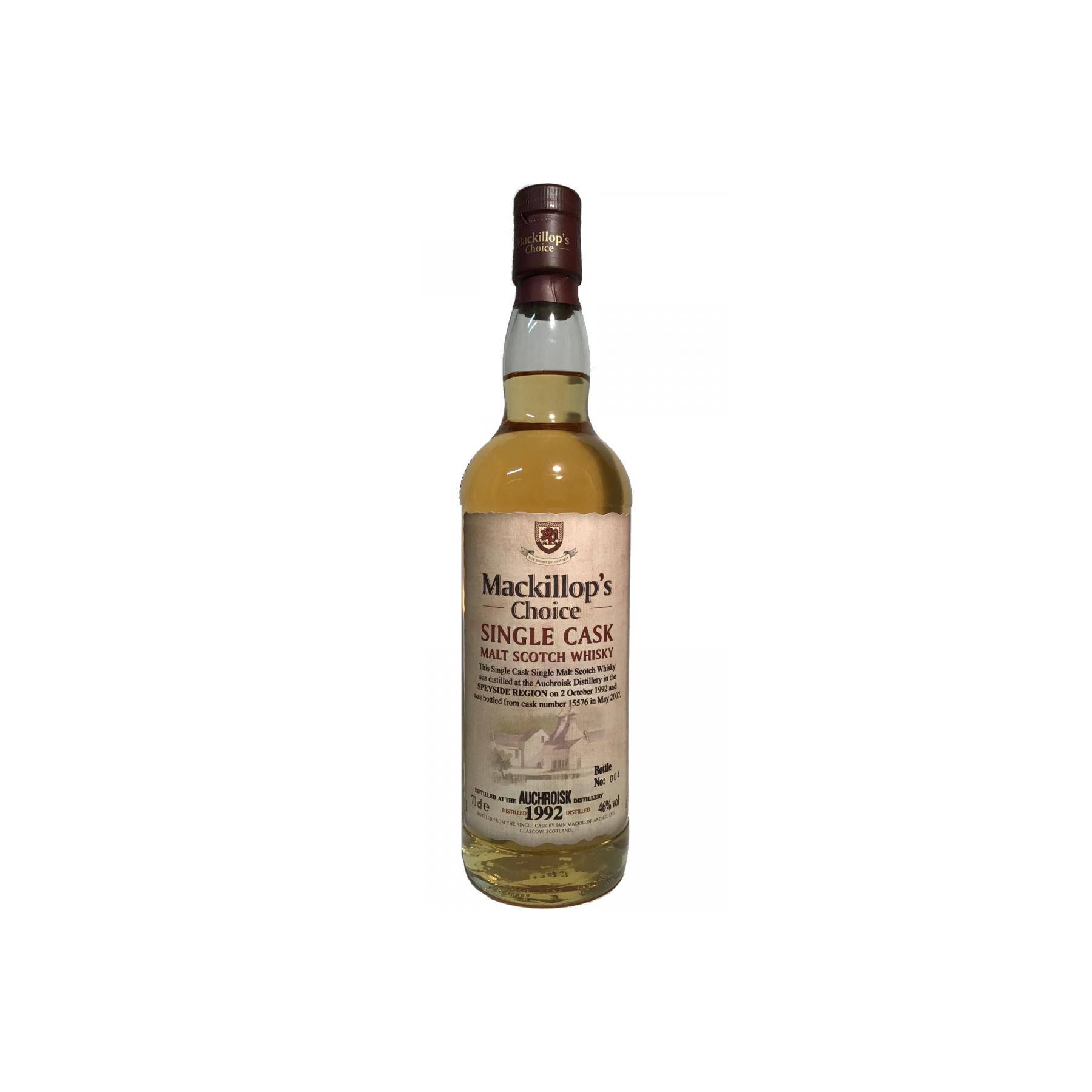 Auchroisk Single Cask 1992 14 Years Single Malt Whisky