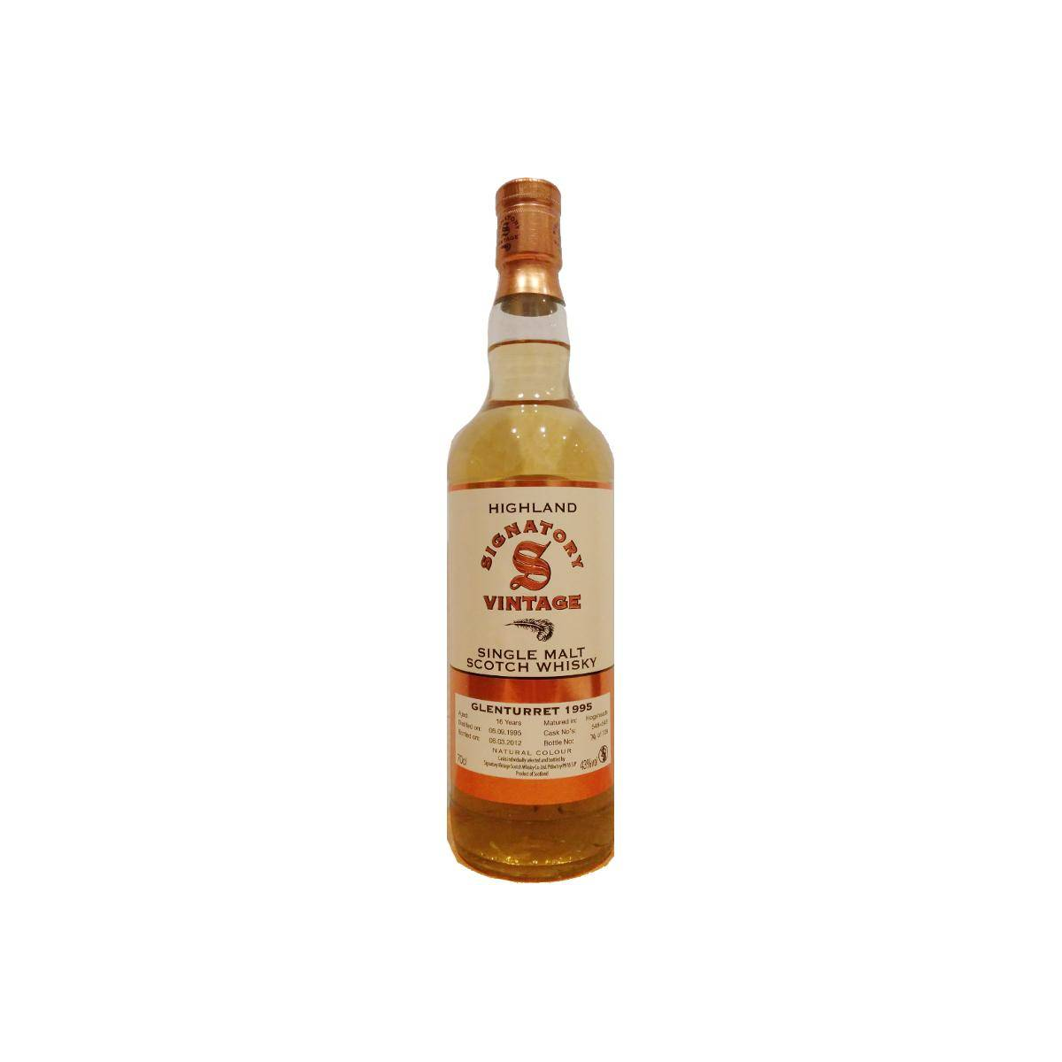 The Glenturret Vintage Collection 1995 16 Years Single Malt Whisky