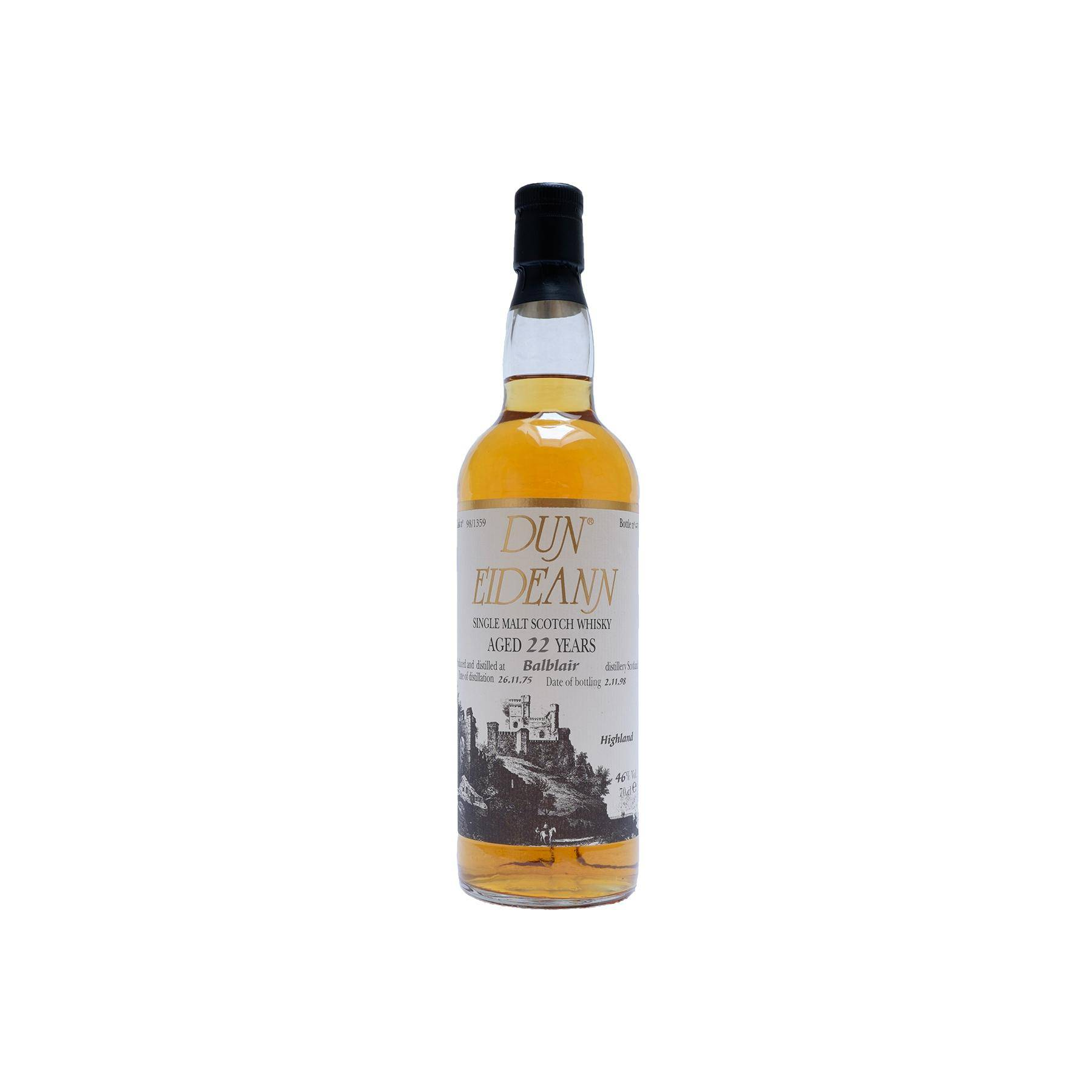 Balblair 1975 22 Years Single Malt Whisky