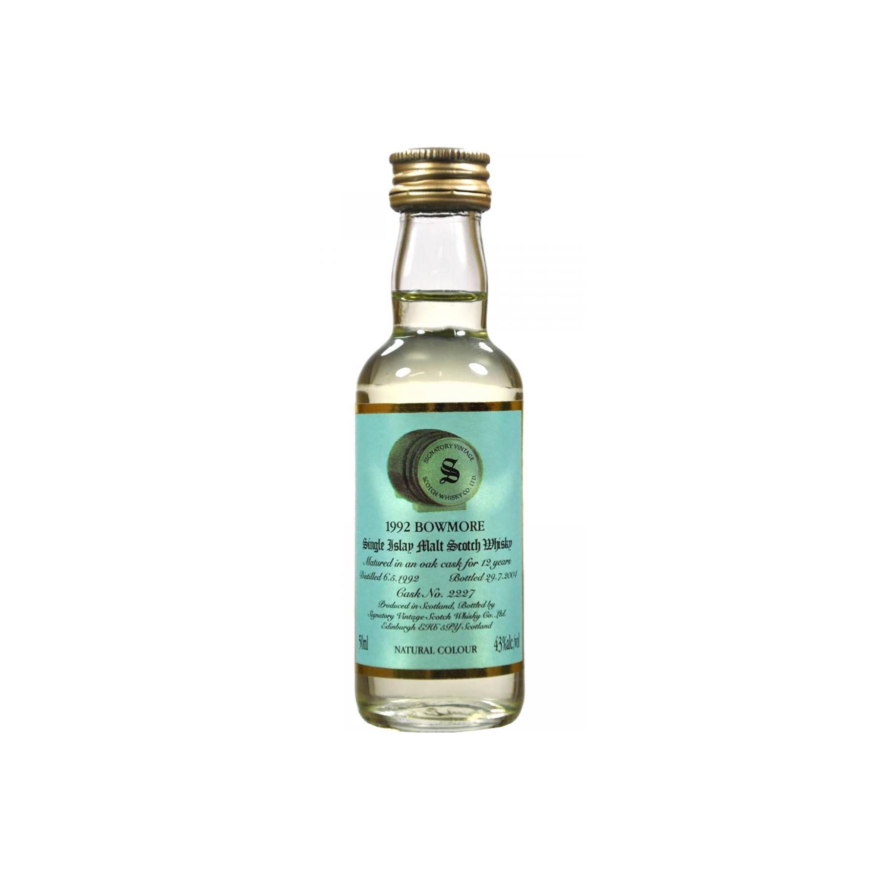 Bowmore 1992 12 Years Single Malt Whisky 2