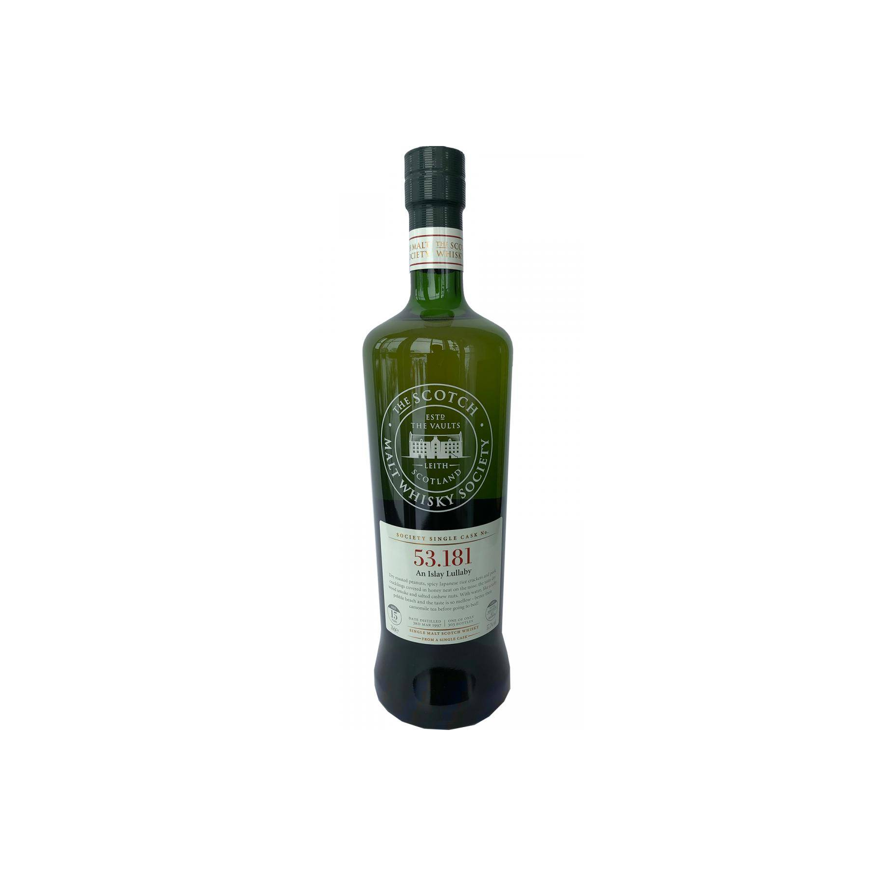 The Scotch Malt Whisky Society 1997 15 Years Single Malt Whisky