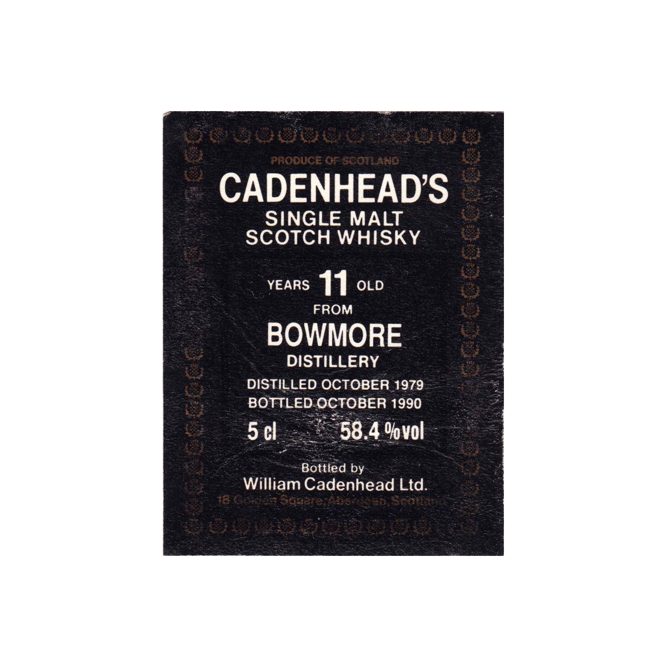Bowmore 1979 11 Years Single Malt Whisky 3