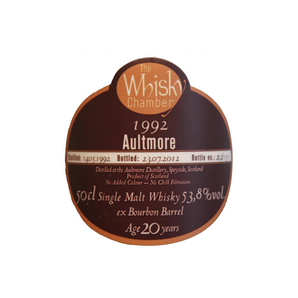 Aultmore 1992 20 Years Single Malt Whisky 2