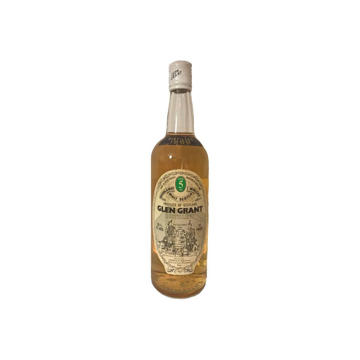 Glen Grant Licensed Bottling 1969 5 Years Single Malt Whisky