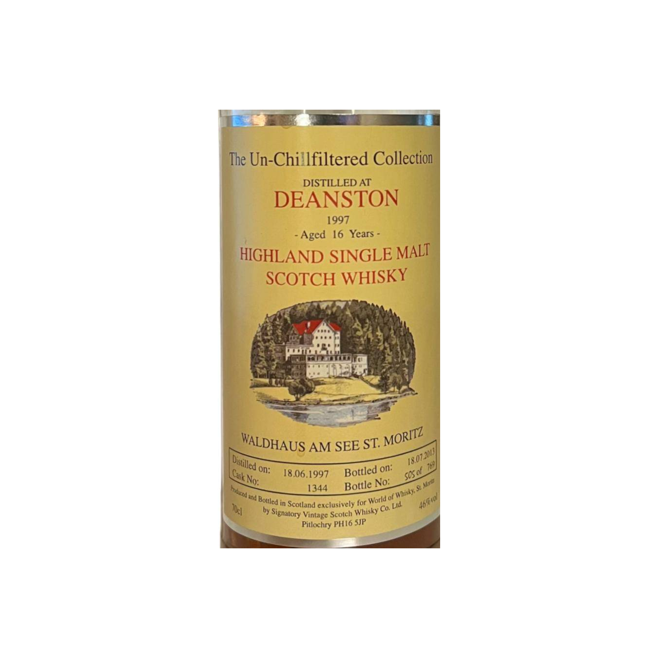 Deanston 1997 16 Years Single Malt Whisky